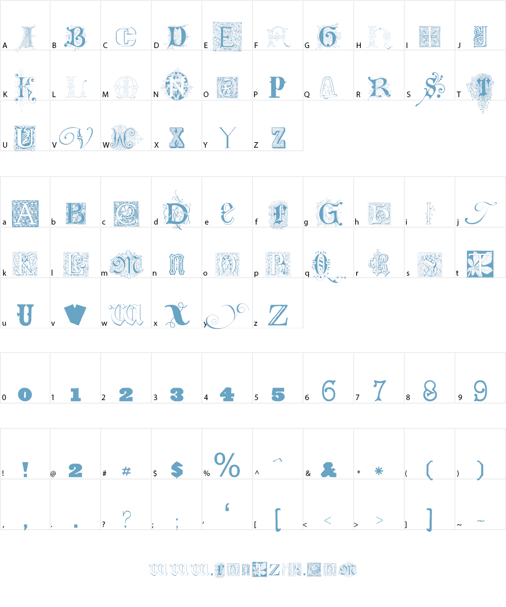 Kidnapped At Old Times Free 3 Font Character